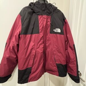 The North Face Red and Black Jacket